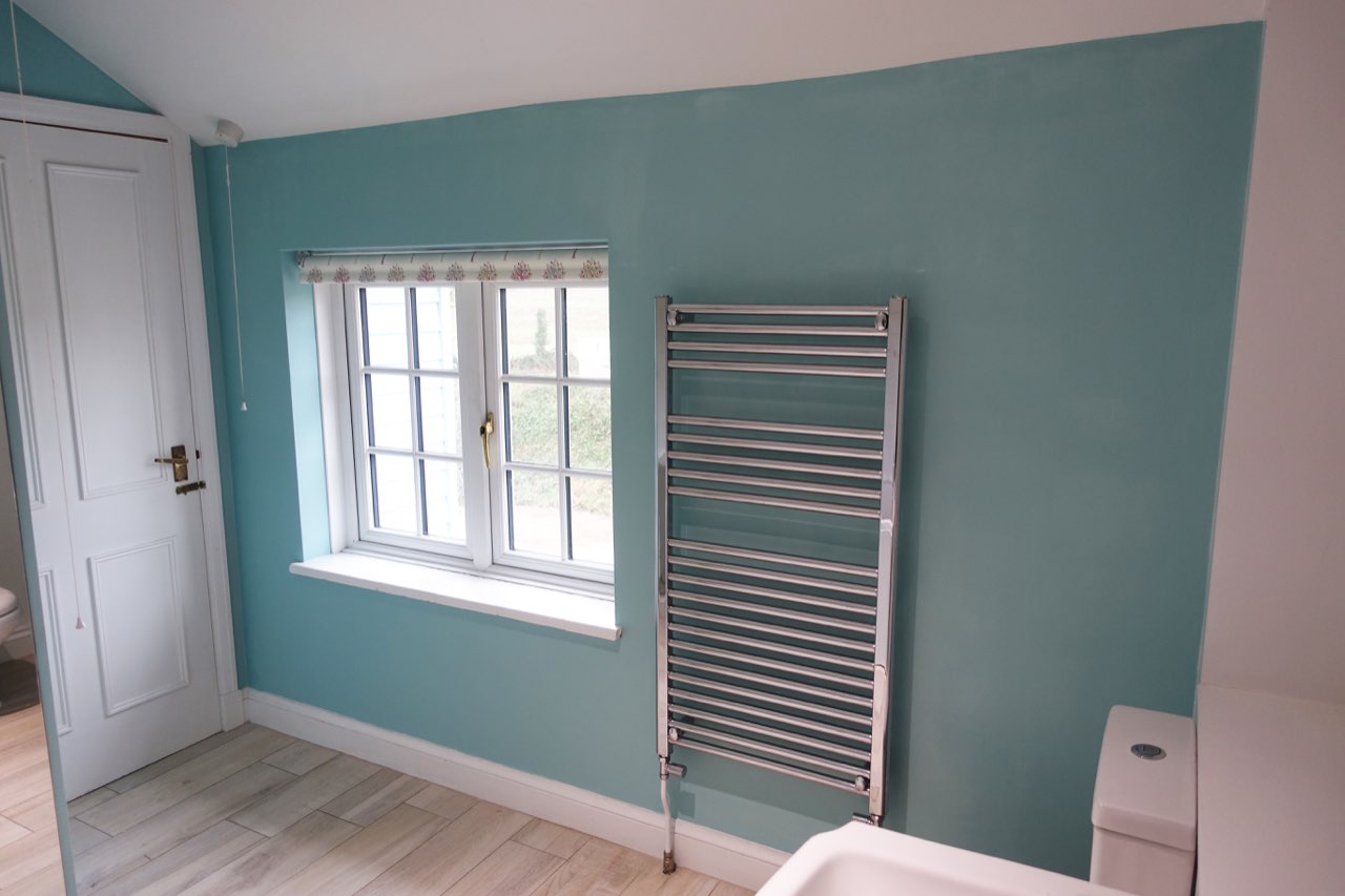 Decorating project photographed in Bermondsey, South London.