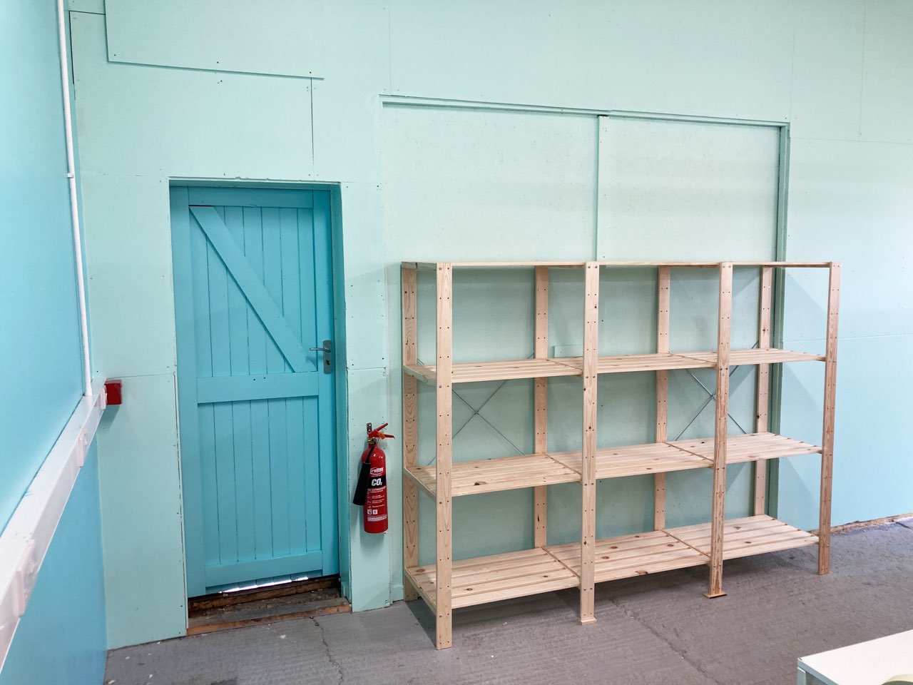 After decorating work in Industrial Unit, South Wiltshire.