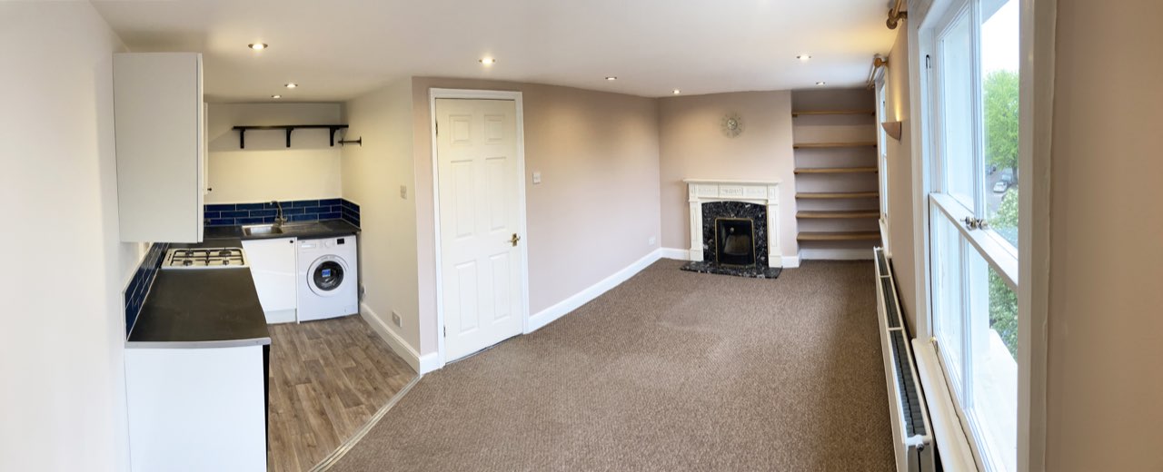 Decorating project photographed in Brockley, South London.