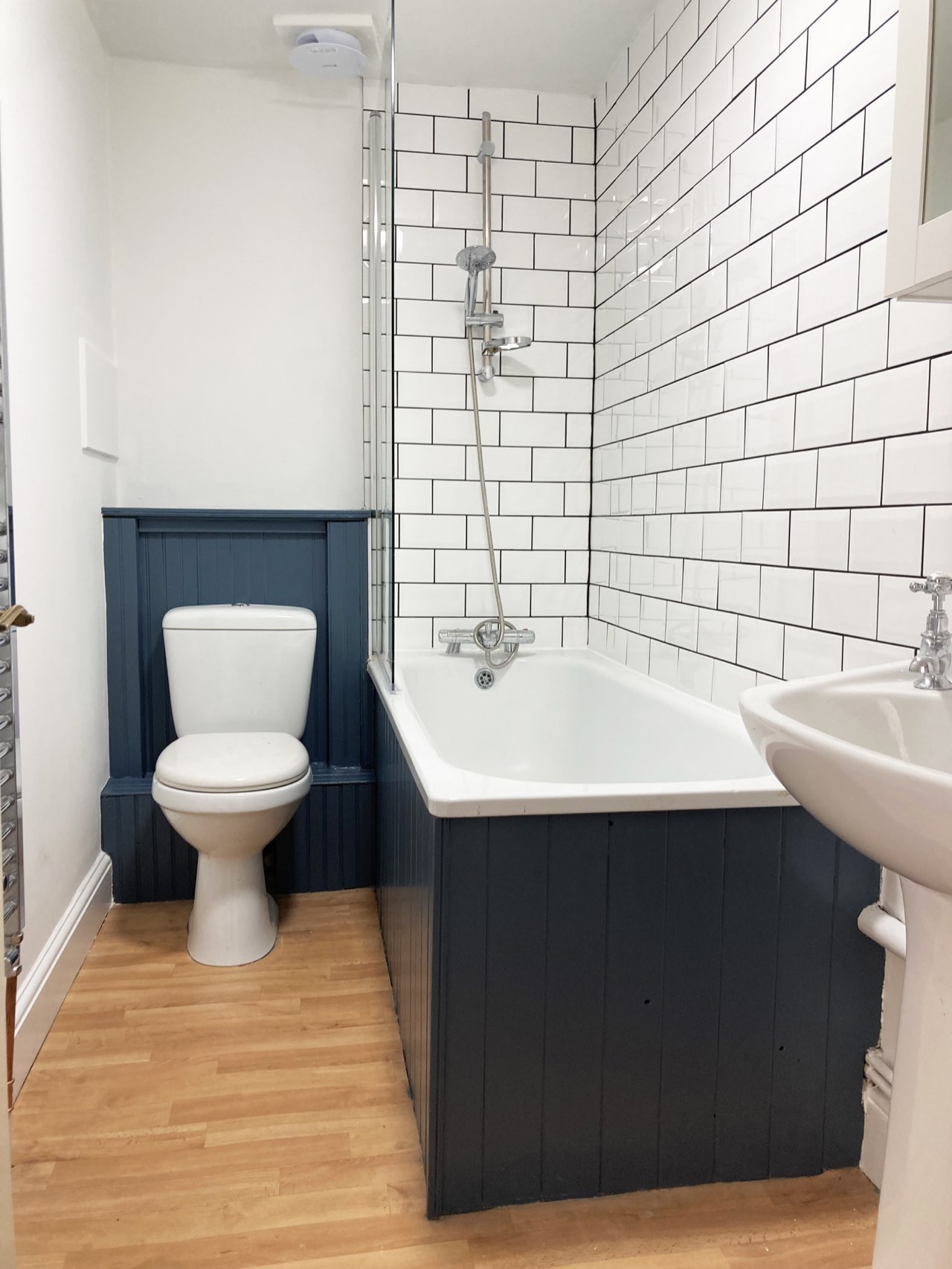 After decorating work in Brockley, South London.