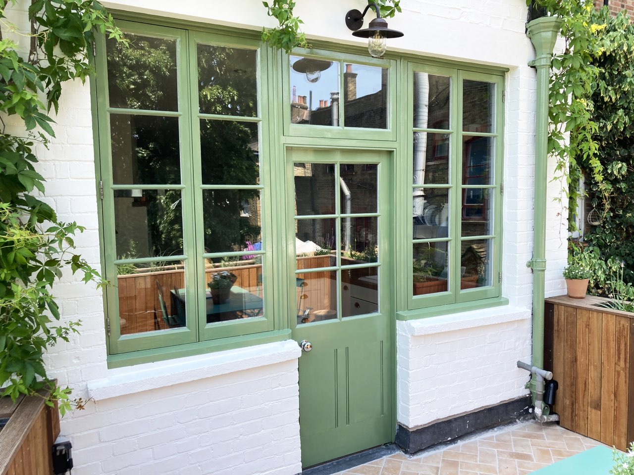 Decorating project in Brixton, South London.