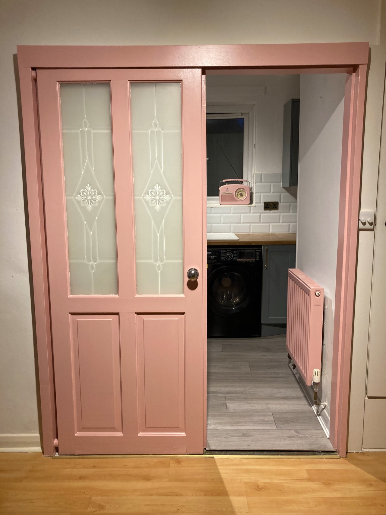 After decorating work in Balham, South London.
