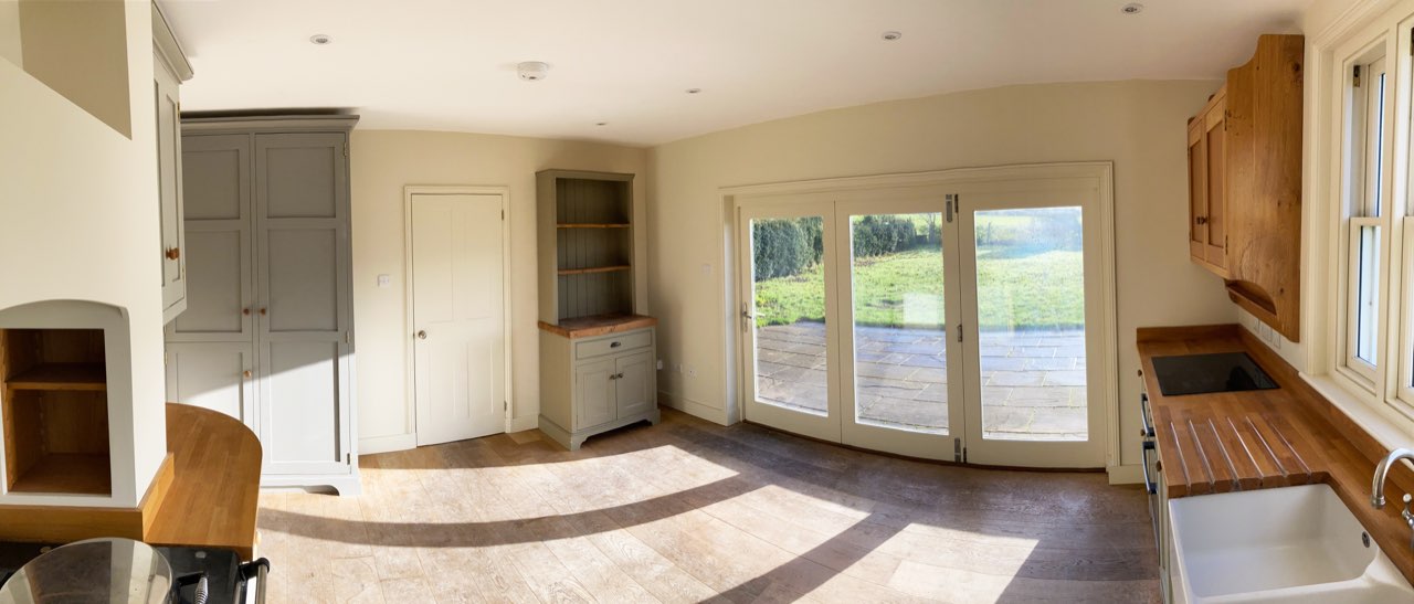 Decorating project in Bishopstone, Wiltshire.