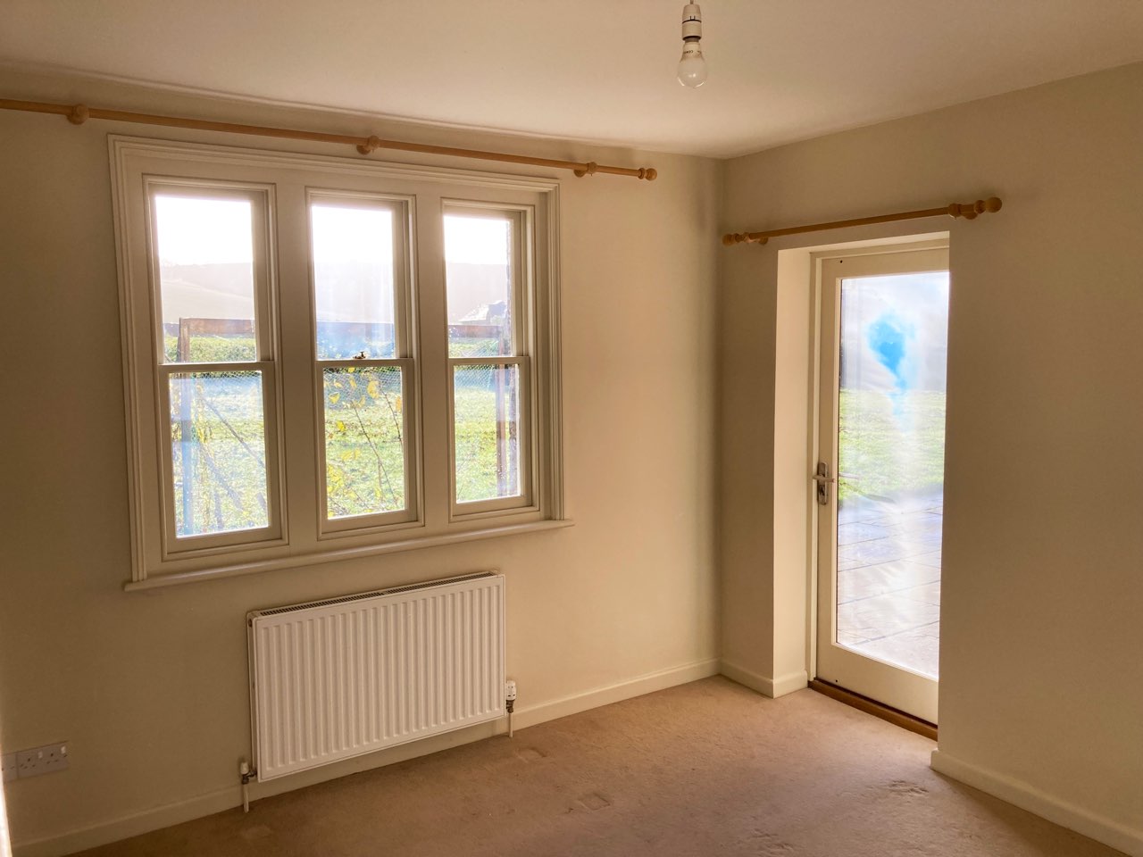After decorating work in Bishopstone, Wiltshire.