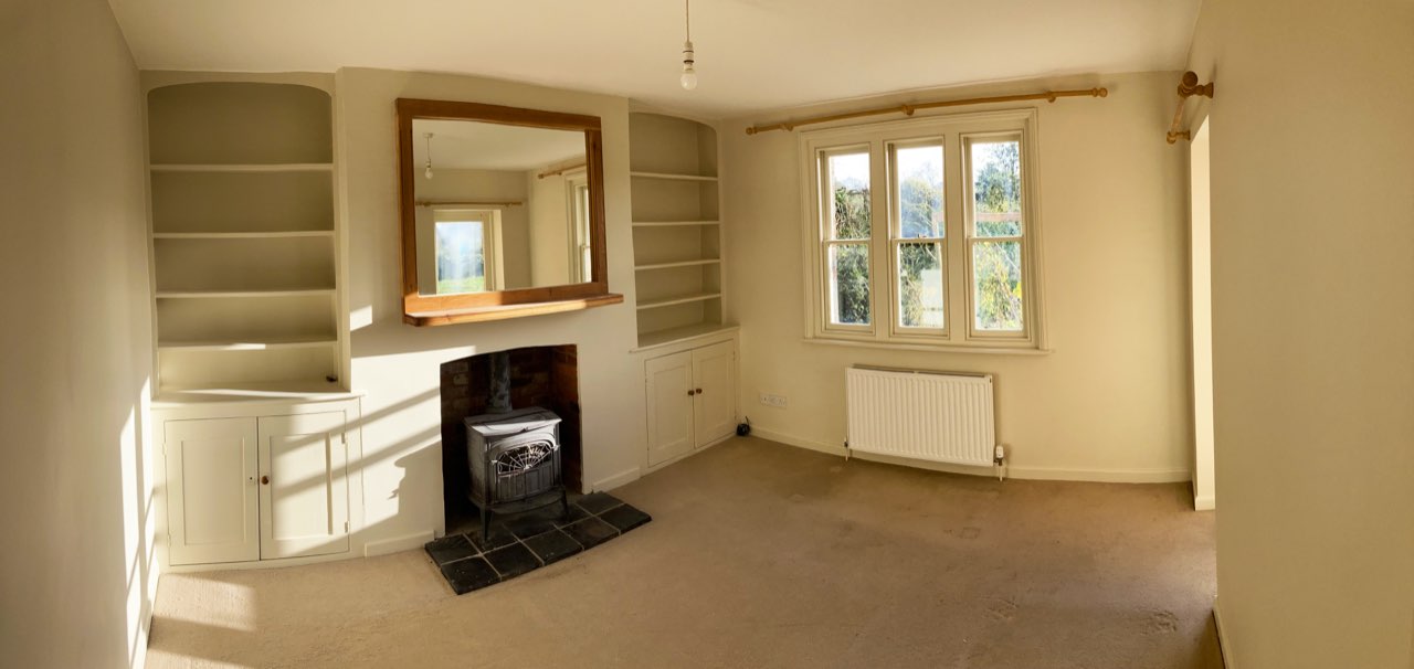 Decorating project photography from Bishopstone, Wiltshire.
