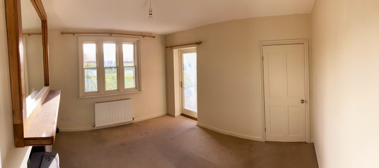 Decorating project finish details from Bishopstone, Wiltshire.