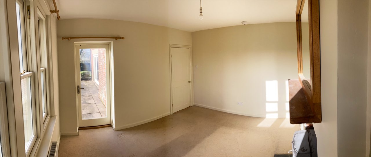 Further decorating project work photographed in Bishopstone, Wiltshire.
