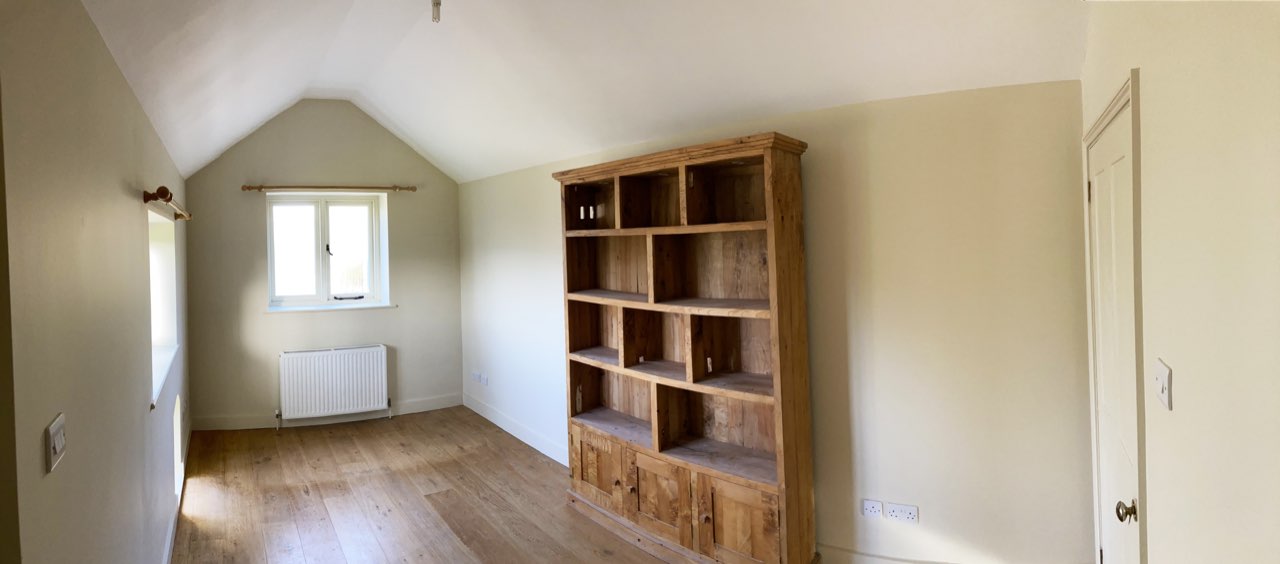 Completed decorating work in Bishopstone, Wiltshire.