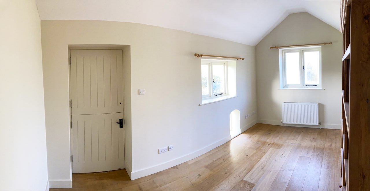 Decorating project photography from Bishopstone, Wiltshire.