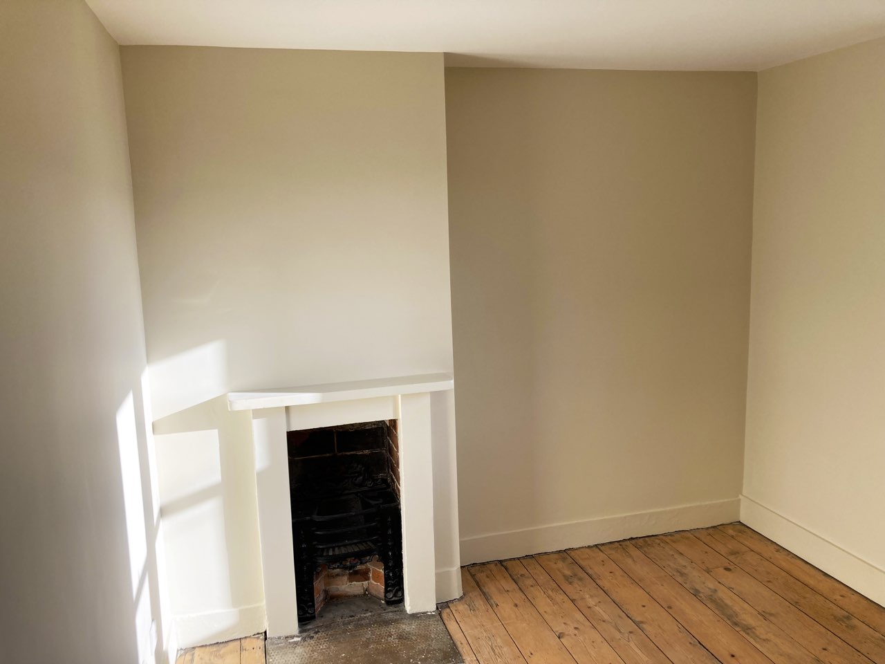 After decorating work in Bishopstone, Wiltshire.