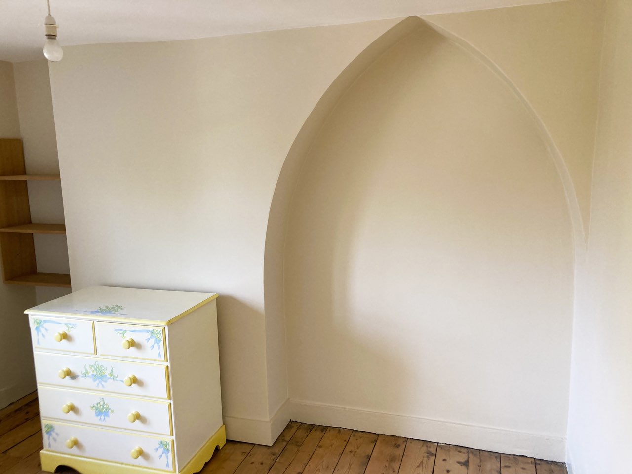 After decorating work in Bishopstone, Wiltshire.