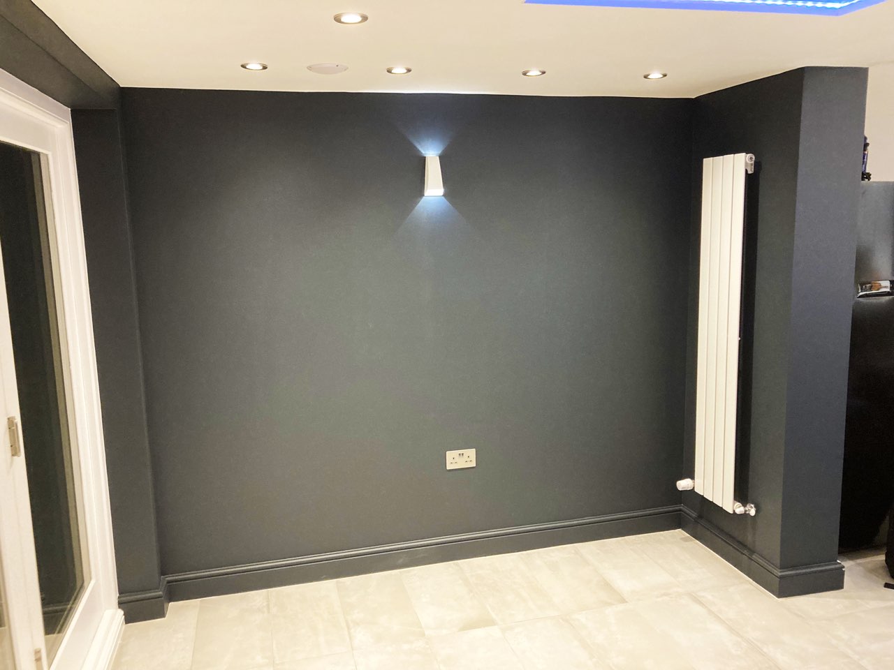 After decorating work in Hackney, East London.